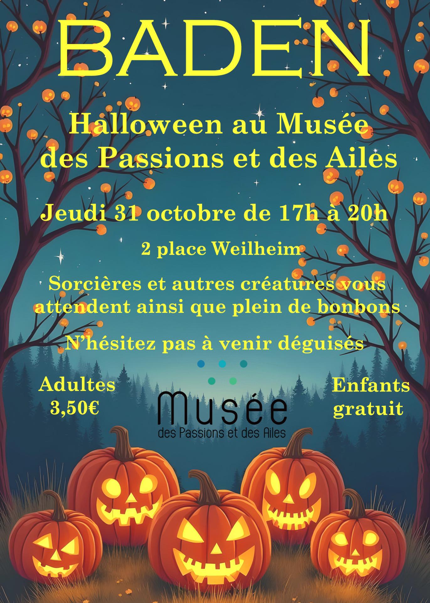 Affiche halloween format a4